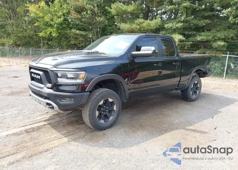 2019 Ram 1500 Rebel 4X4 6'4 Box from USA, damaged, VIN 1C6SRFET2KN705108